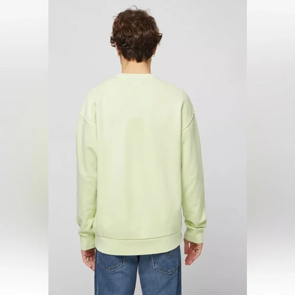 Levi's Relaxed Crewneck Men's Light Green Activewear Sportswear Cotton S NWT - Picture 5 of 13